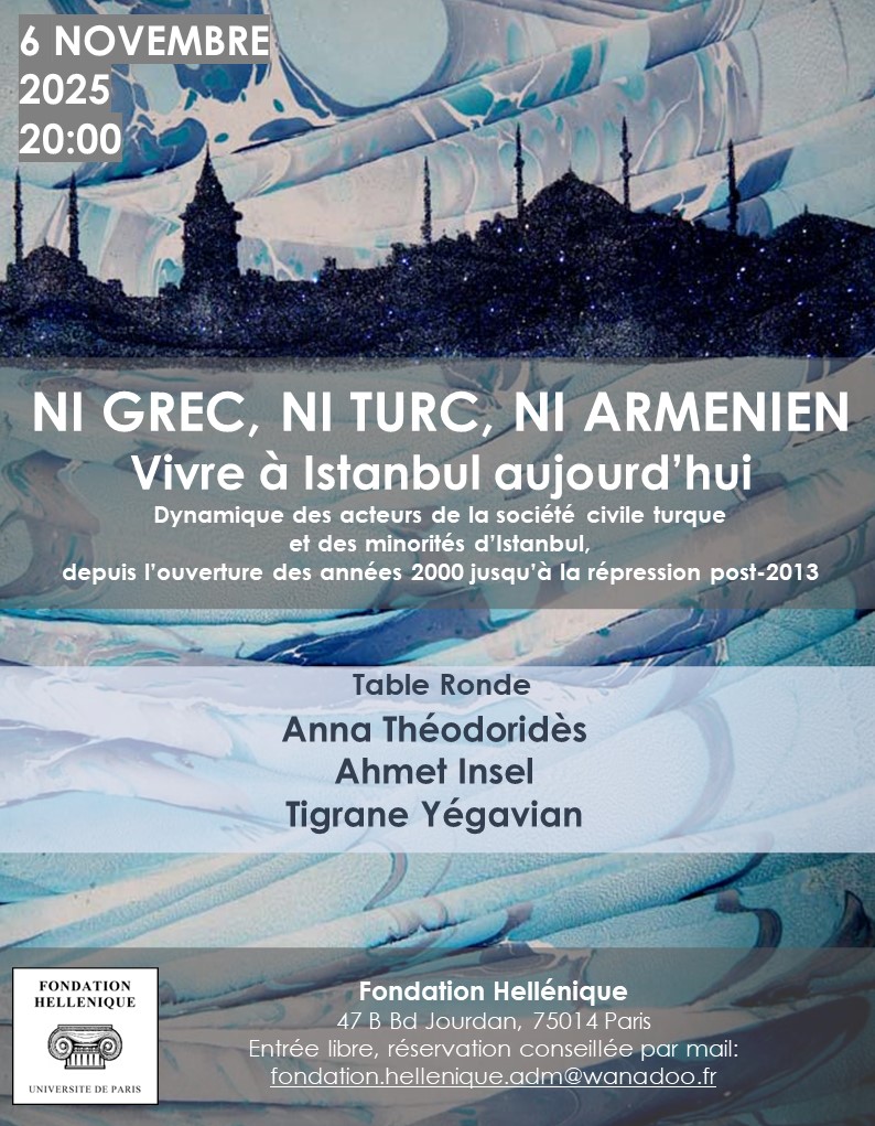 Conférence - Ni Grec, ni turc