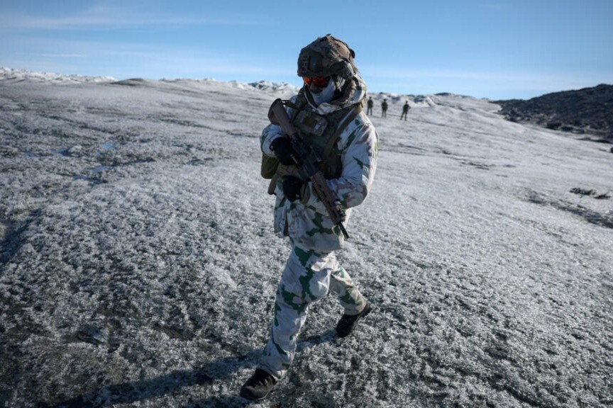 Կրէօնլանտ-Եւրոպացի զինուորական