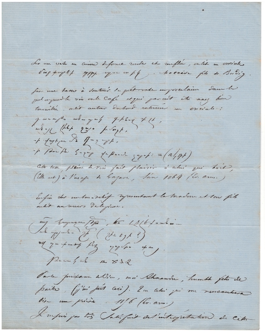 manuscrit de Langlois