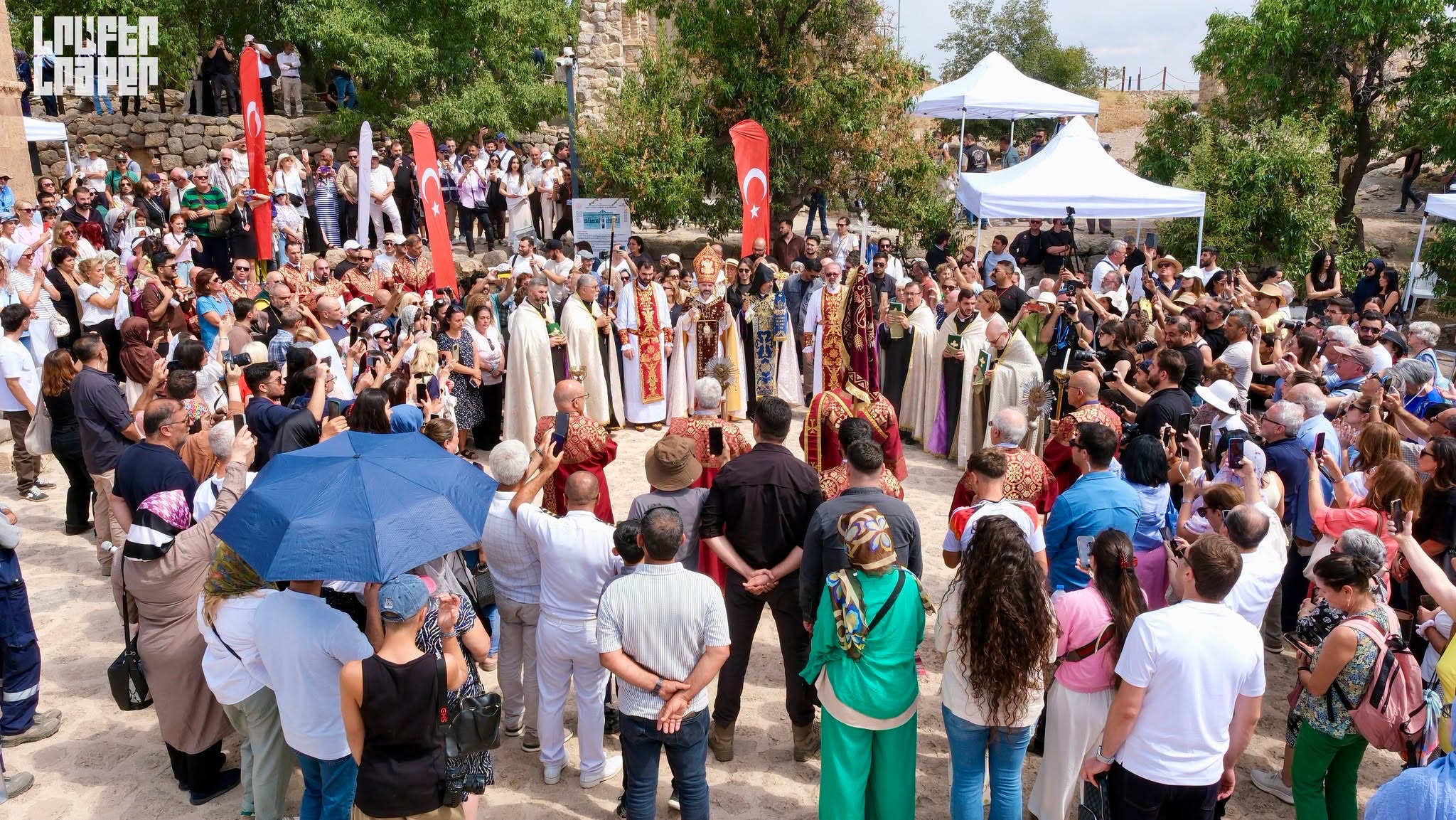 Pèlerinage et Sainte Messe en l'église Sainte-Croix d'Akhtamar 8 Ախթամար 1