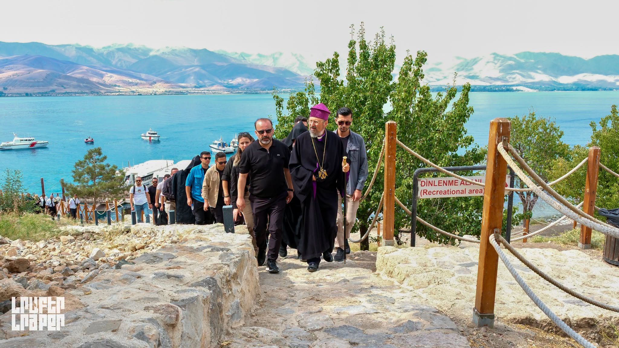 Pèlerinage et Sainte Messe en l'église Sainte-Croix d'Akhtamar 2 Ախթամար 6